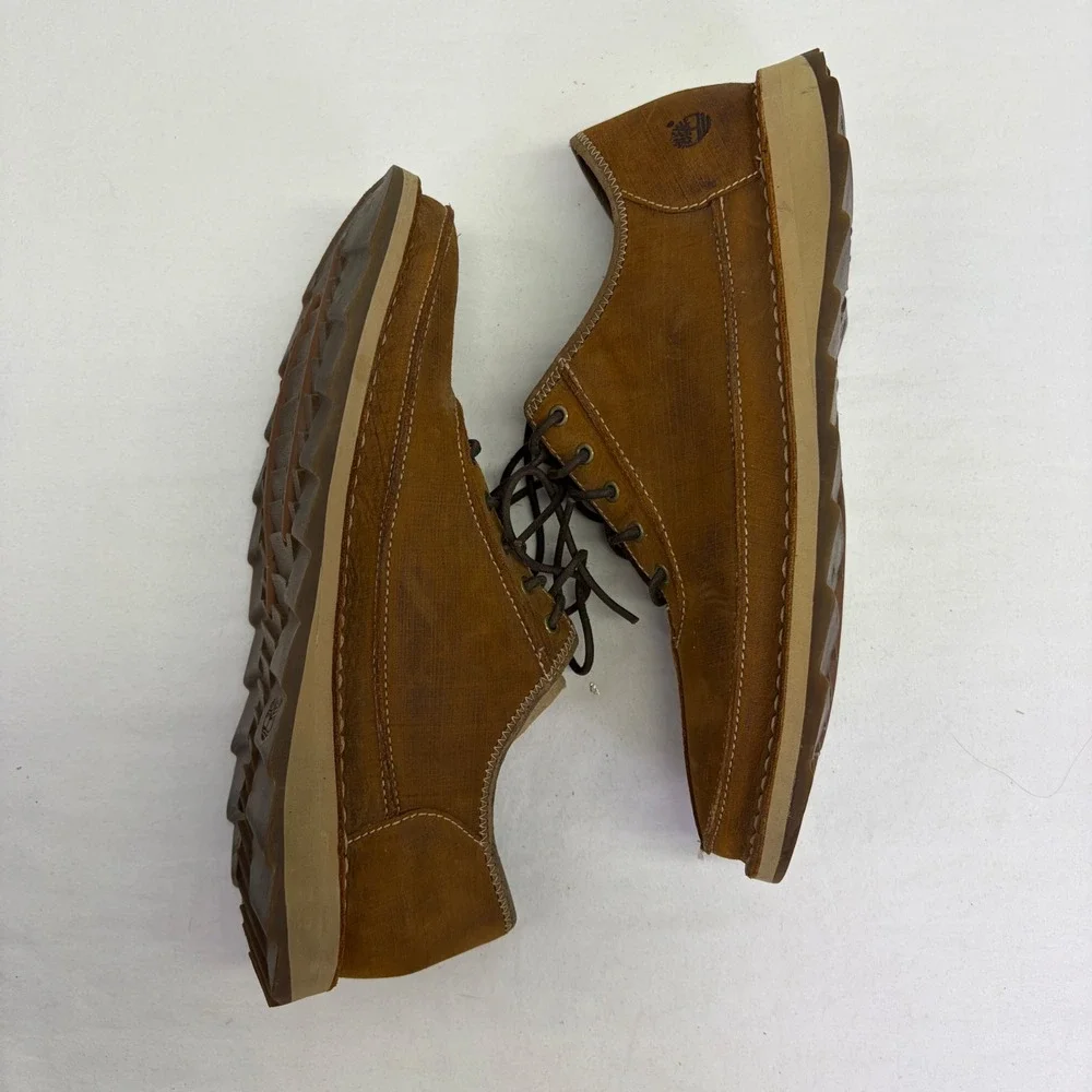 Timberland Oxford Shoes Mens 10M Brown Leather Comfort Zone Casual Gorpcore